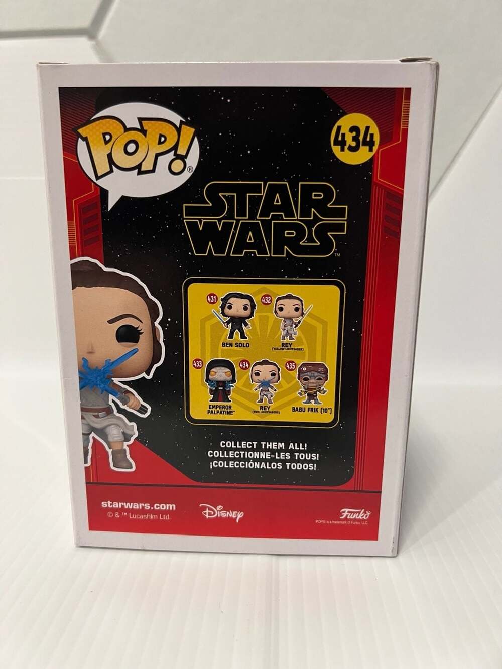 Funko Pop! Star Wars: The Rise of Skywalker - Rey (Two Lightsabers) #434